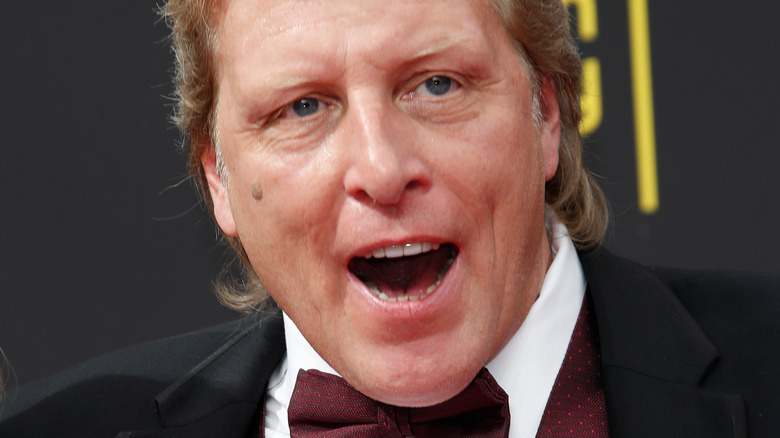 Sig Hansen open mouth red bowtie