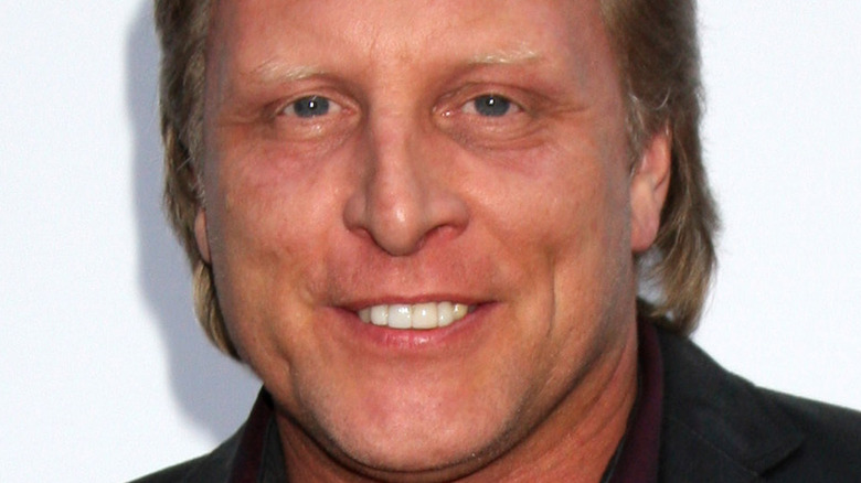 Sig Hansen smiling at a press event