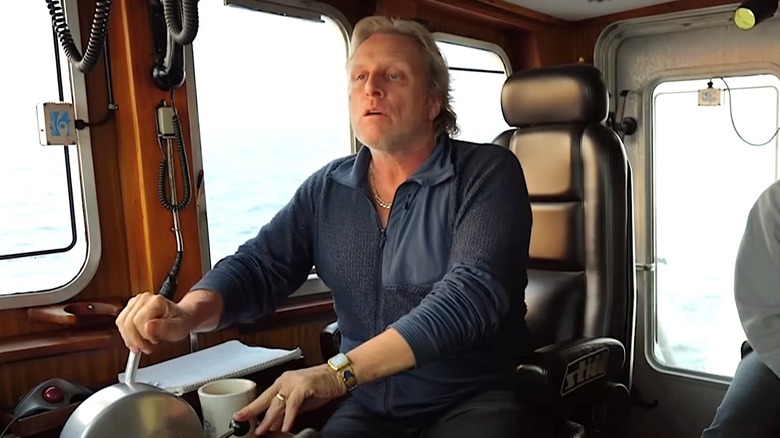 Sig Hansen steering ship