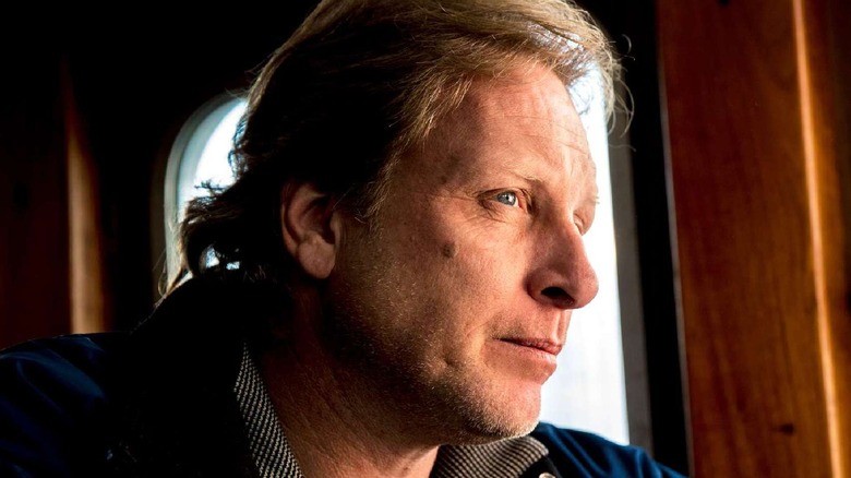 Sig Hansen on the bridge