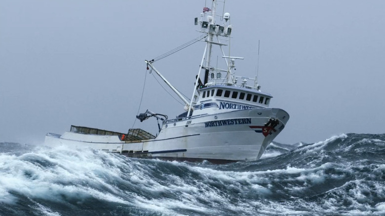The F/V Northwestern in rough water 
