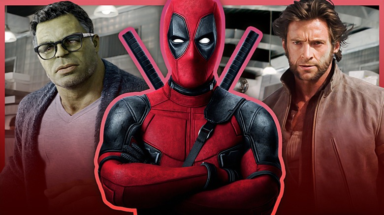 Hulk, Deadpool, Wolverine