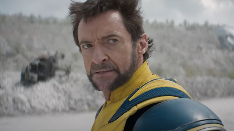 Wolverine looking stern