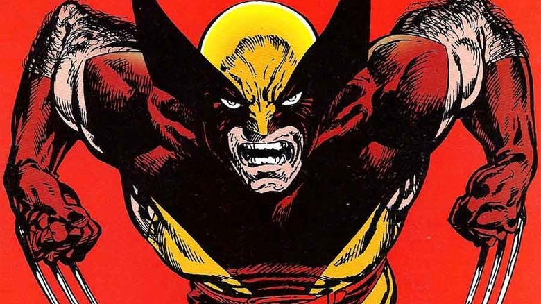 Wolverine in brown and yellow