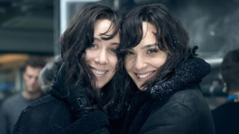Christiaan Bettridge and Gal Gadot smiling