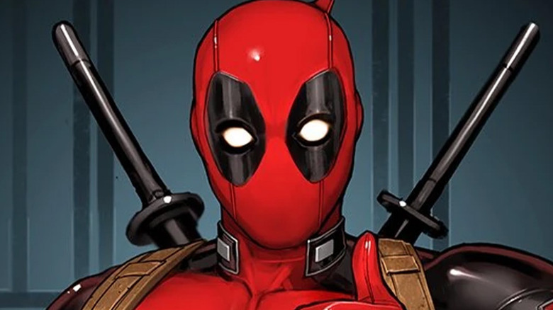 Deadpool giving the thumbs up