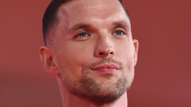 Ed Skrein on the red carpet