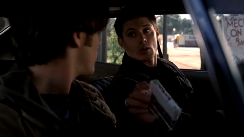 Dean and Sam in Impala