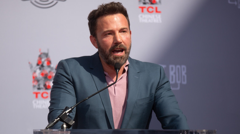 Ben Affleck at press conference