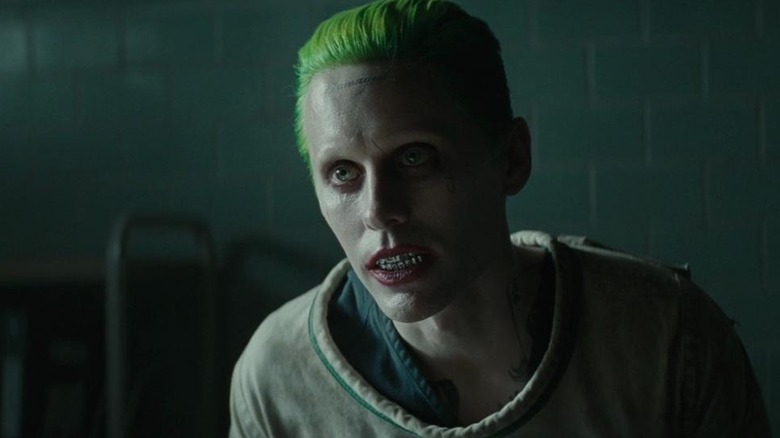 Jared Leto's Joker wearing a straitjacket Suicide Squad (2016)