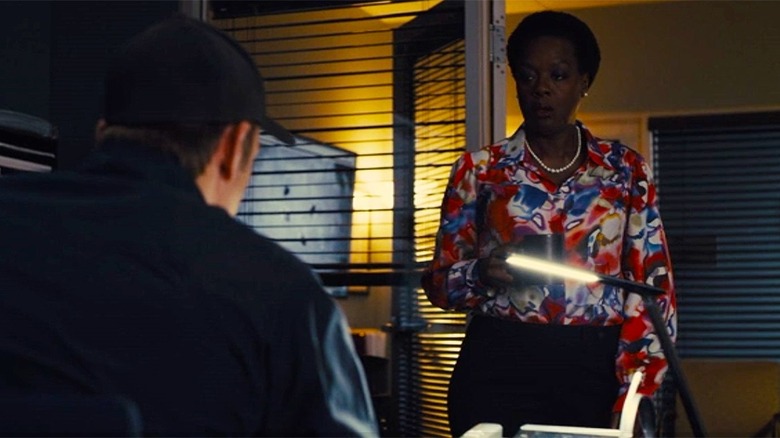 Rick Flag teasing Amanda Waller about her colorful shirt