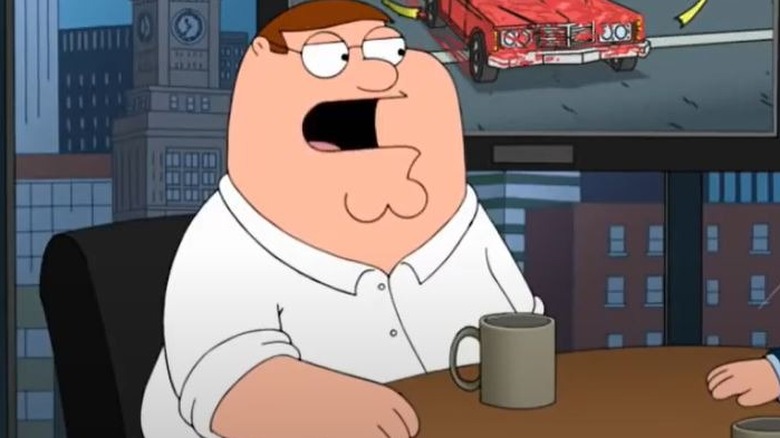 Peter Griffin talking
