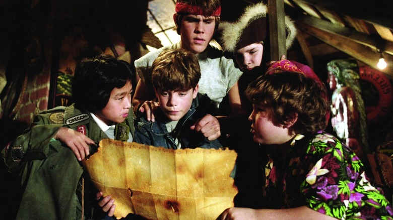 The Goonies Kids reading map