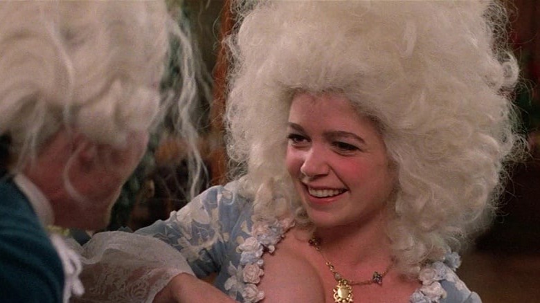 Constanze Mozart in wig