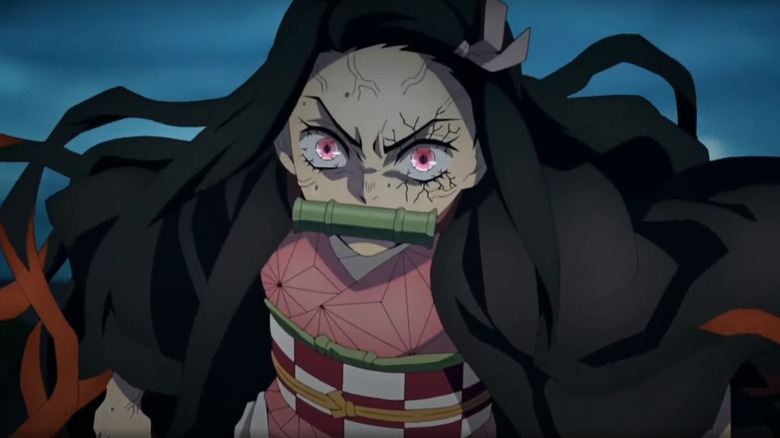 Nezuko about to fully transform