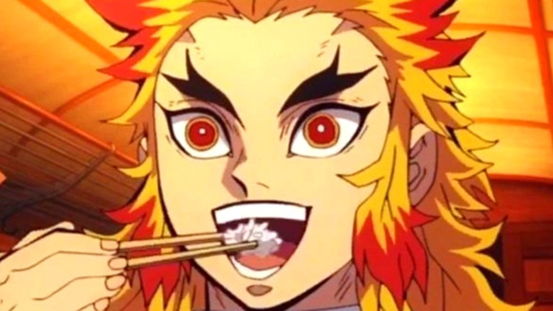 Flame Hashira Kyojuro Rengoku in Demon Slayer