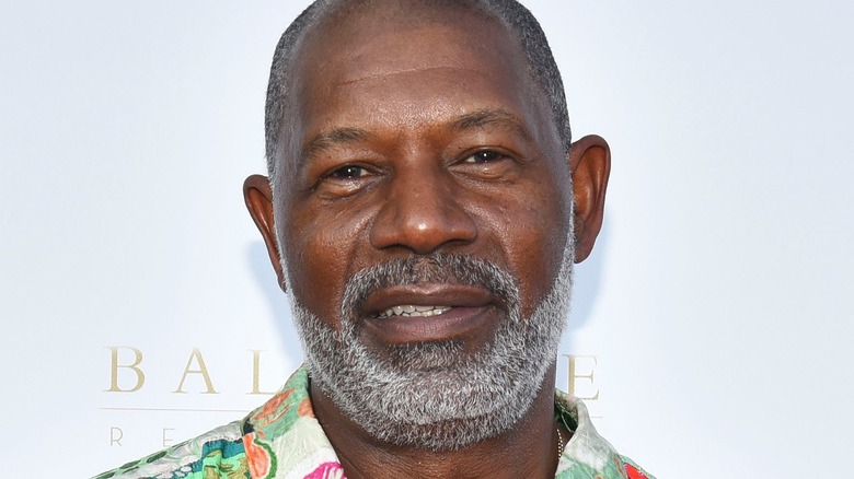 Dennis Haysbert smiling