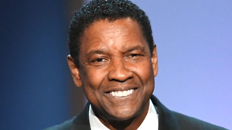 Denzel Washington smiling