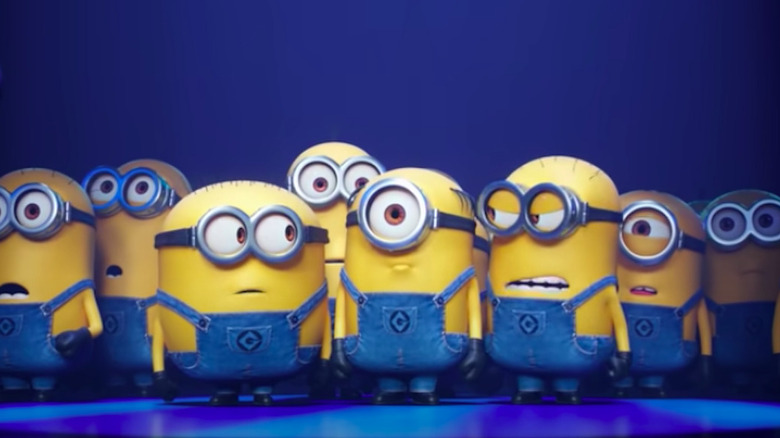 The minions are always getting into trouble