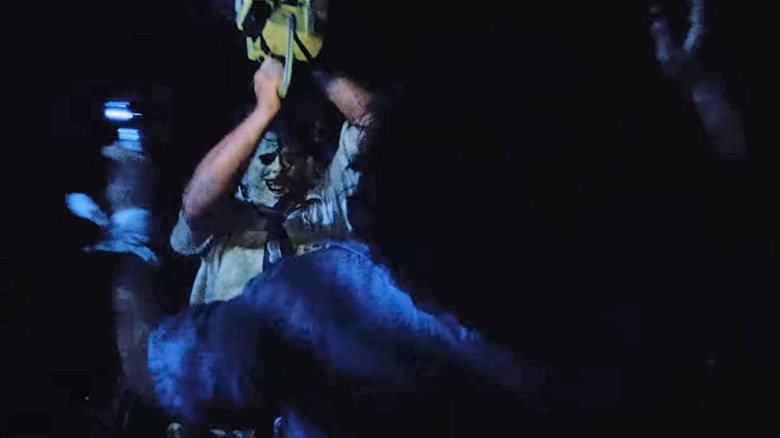 Leatherface killing Franklin