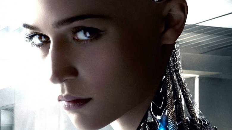 Alicia Vikander in Ex Machina poster