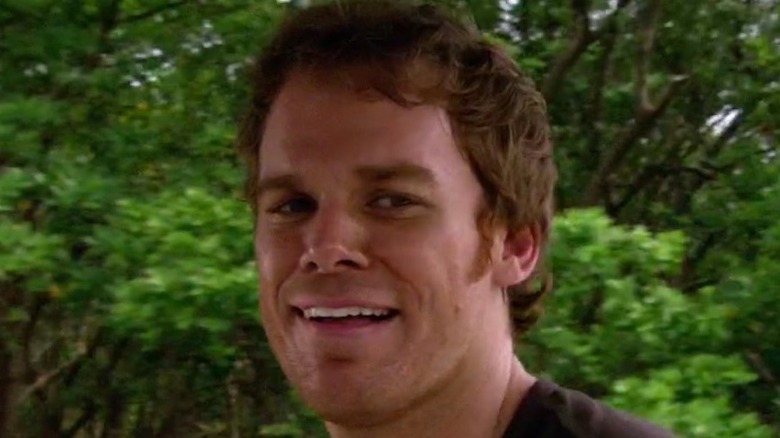 Hall appears as Dexter