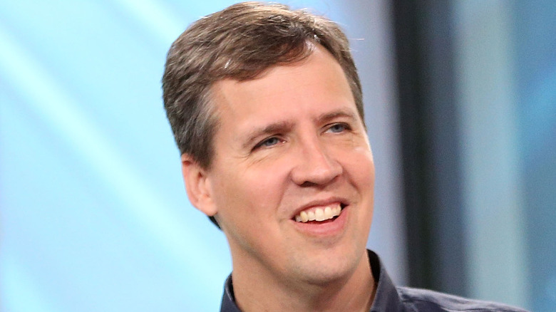 Jeff Kinney doing an interview