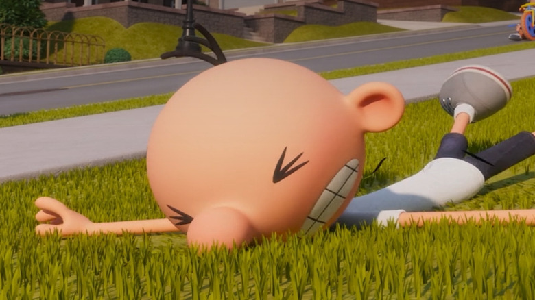 Greg just got hit by a football