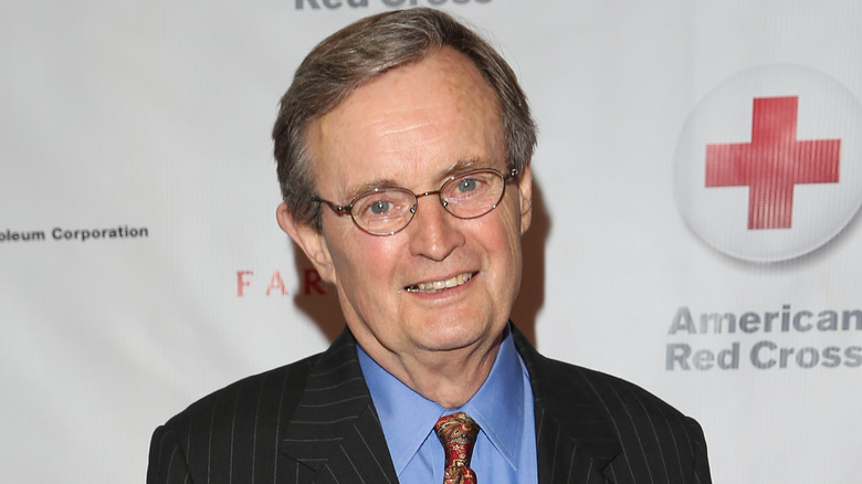 David McCallum smiling