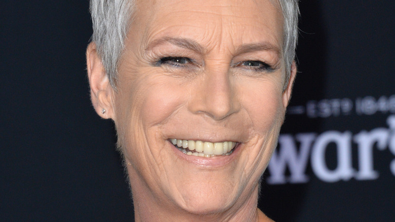 Jamie Lee Curtis smiling