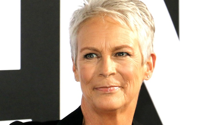 Jamie Lee Curtis smiling