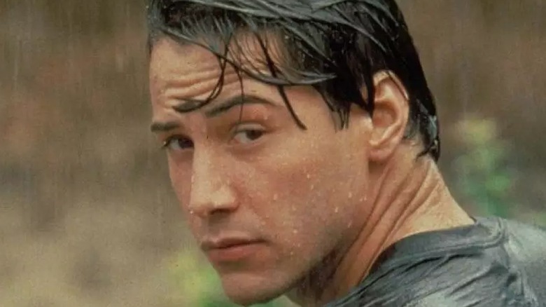 Keanu Reeves Johnny Utah raining