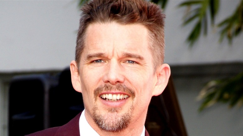 Ethan Hawke smiling