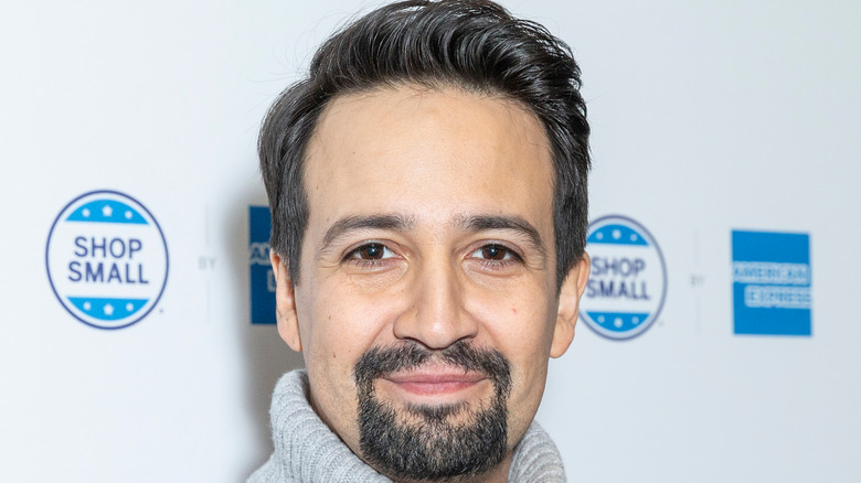 Lin-Manuel Miranda beard smile