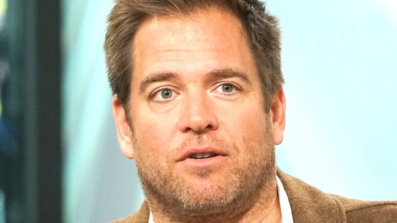 Michael Weatherly appearing at panel