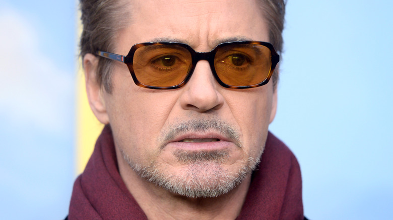 Robert Downey Jr. with glasses