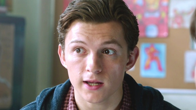 Peter Parker at school