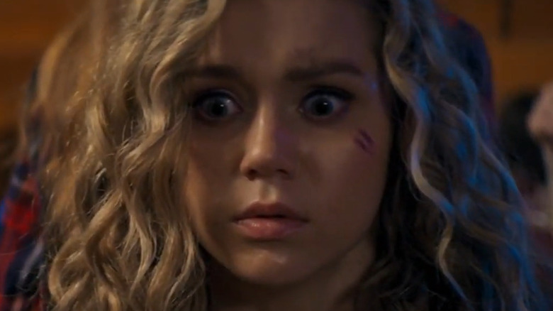 Stargirl looking surprised