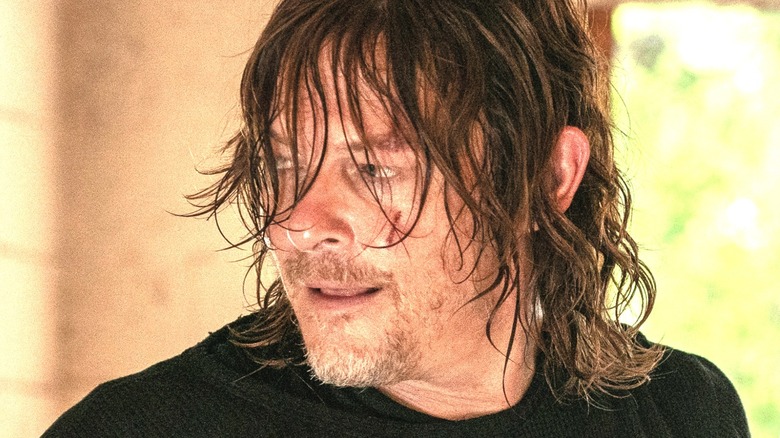 Walking Dead Daryl Face Worried