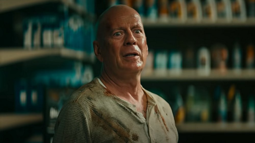 Bruce Willis as John McClane in DieHard is back