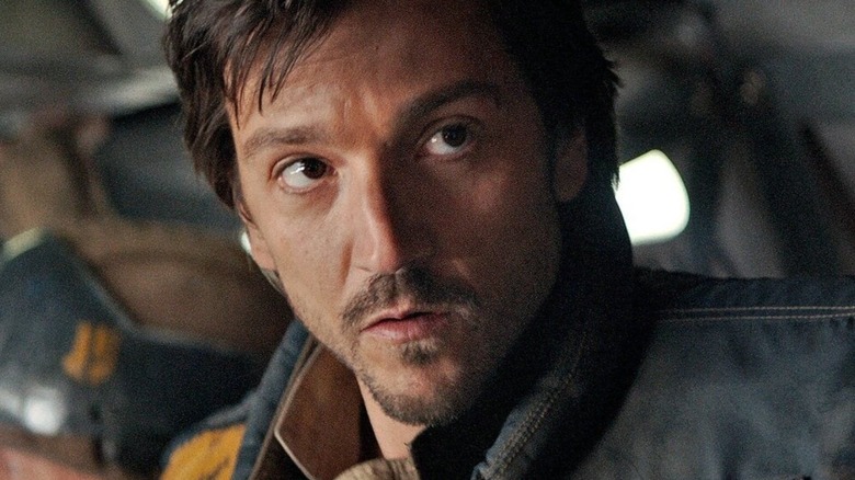 Cassian Andor on a ship