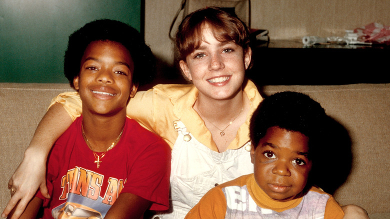Dana Plato with castmates