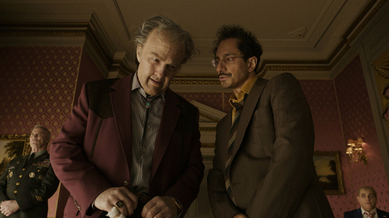 Dr. Ganesh talking to Digger in "Digger" (2026)