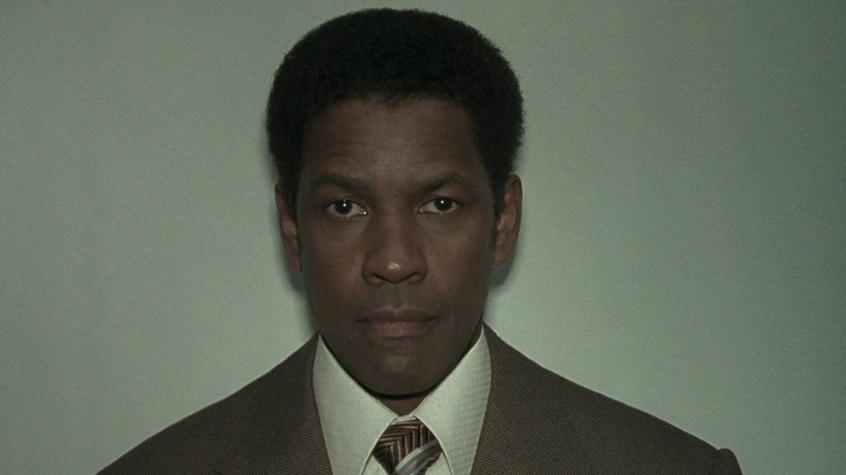 Frank Lucas looking straight ahead