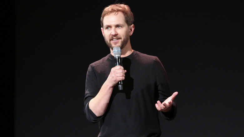 Matt Shakman speaking at event 