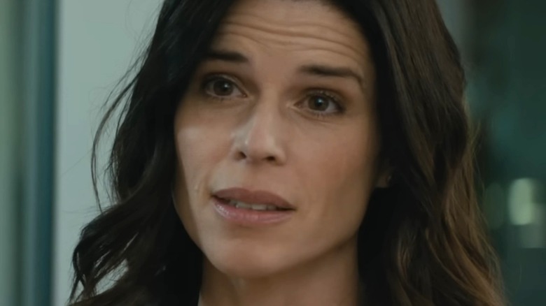 Sidney Prescott looking scared