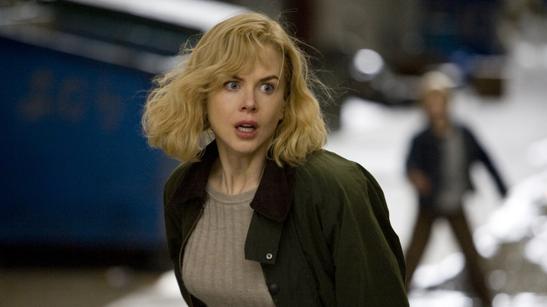 Dr. Carol Bennell being chased in "The Invasion" (2007)