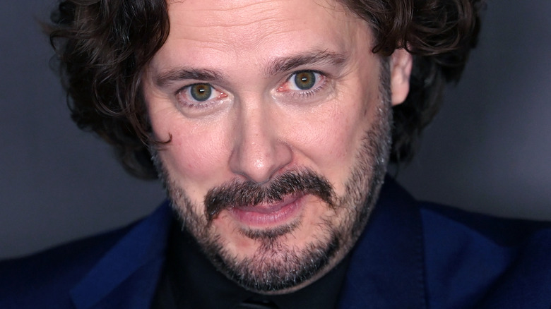 Edgar Wright smiling