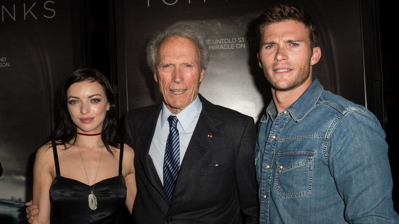 Francesca, Clint, and Scott Eastwood
