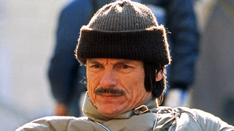 Andrei Tarkovsky wearing knit hat